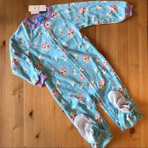 Disney Girls’ Frozen Fleece Blanket Sleeper
